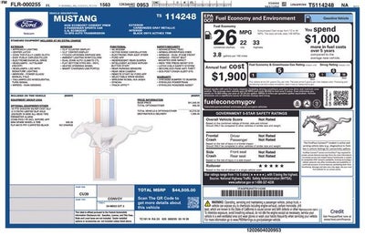 2026 Ford Mustang EcoBoost