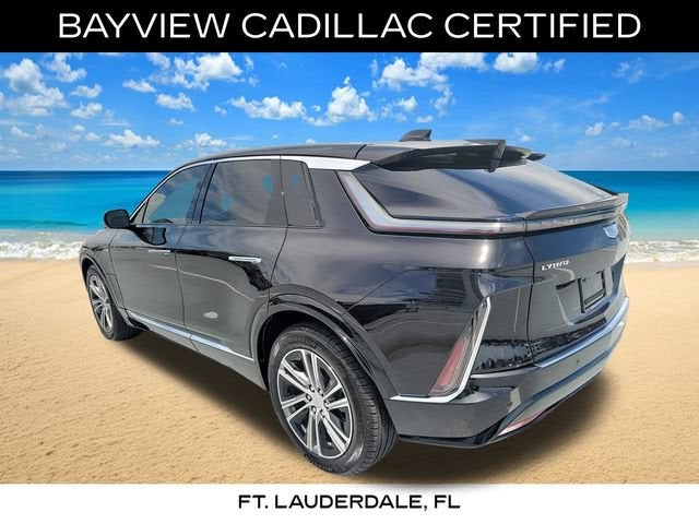 Certified 2025 Cadillac LYRIQ Luxury 1 with VIN 1GYKPNRK5SZ314936 for sale in Fort Lauderdale, FL