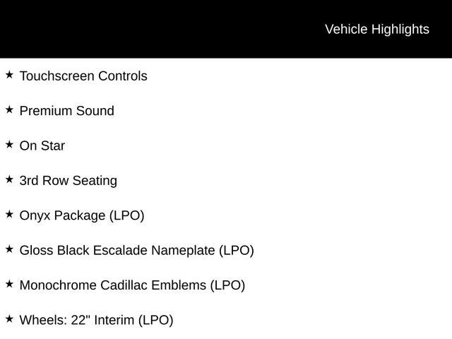 2024 Cadillac Escalade Sport Platinum