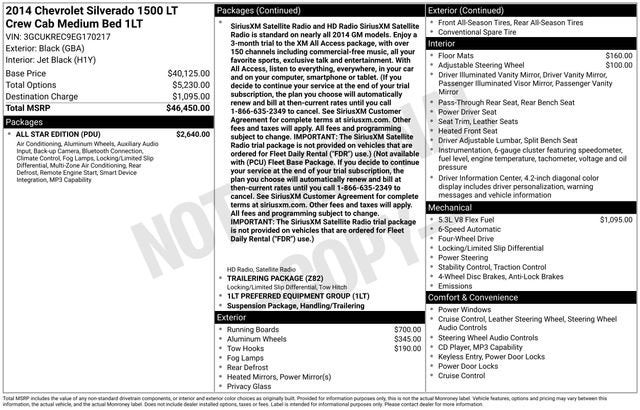 2014 Chevrolet Silverado 1500 LT