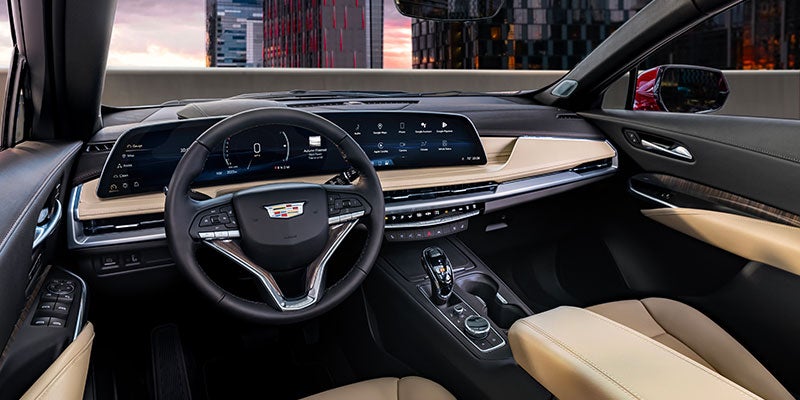 Cadillac XT4 interior design at Ed Morse Bayview Cadillac Fort Lauderdale FL dealer