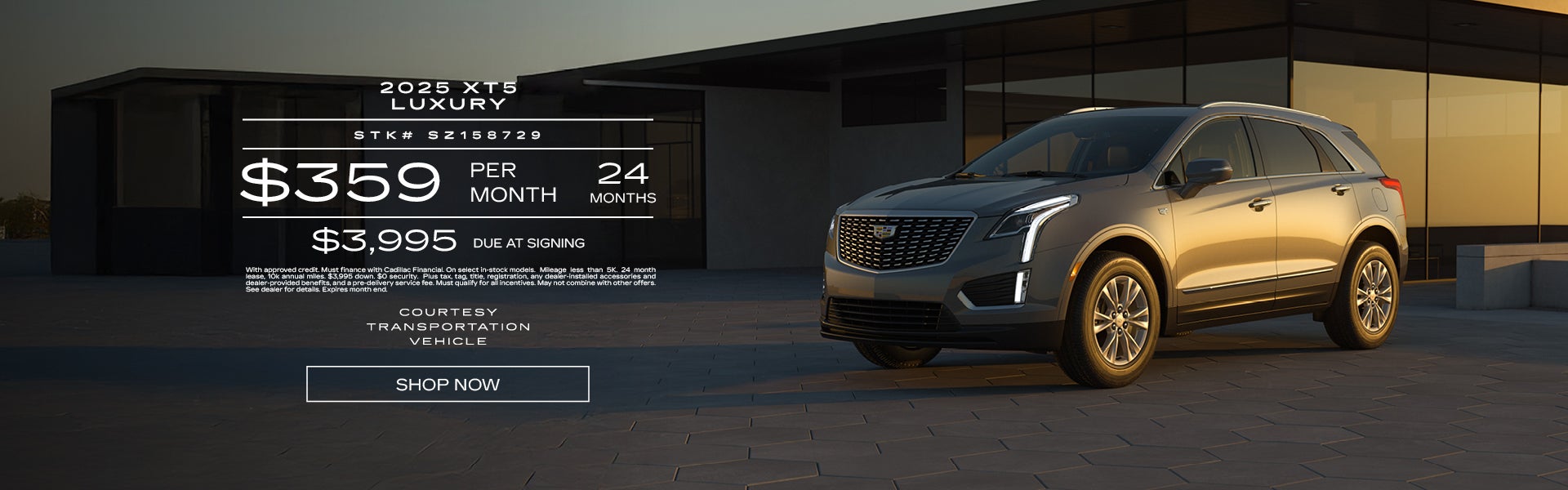 Courtesy 2025 XT5 Luxury