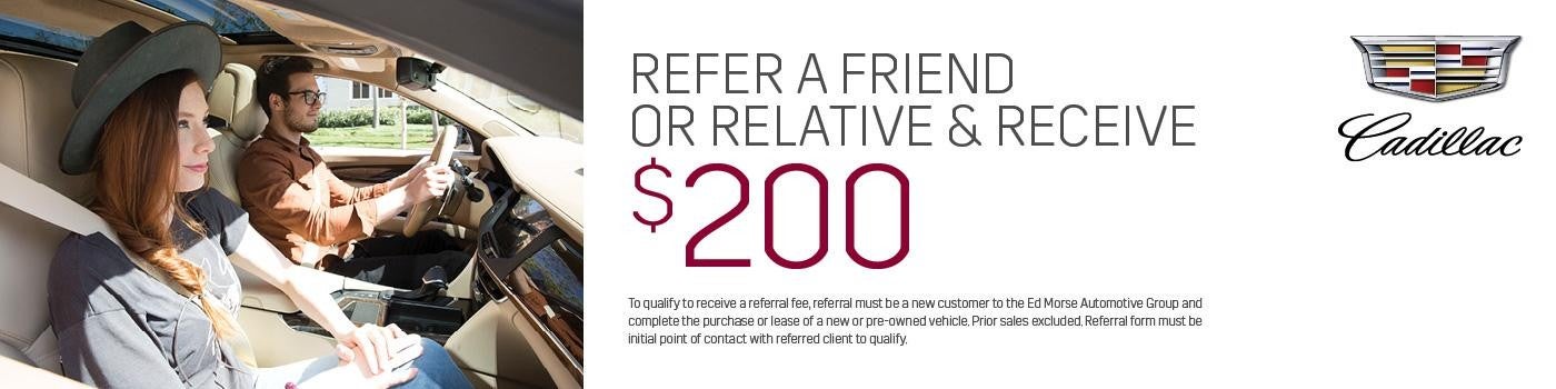 Submit a Referral Banner from Ed Morse Bayview Cadillac Fort Lauderdale FL