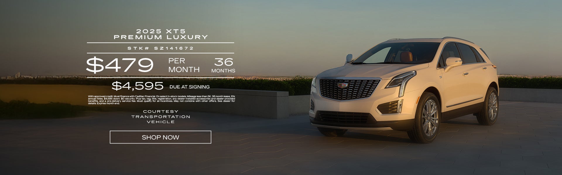 Courtesy 2025 XT5 Premium Luxury