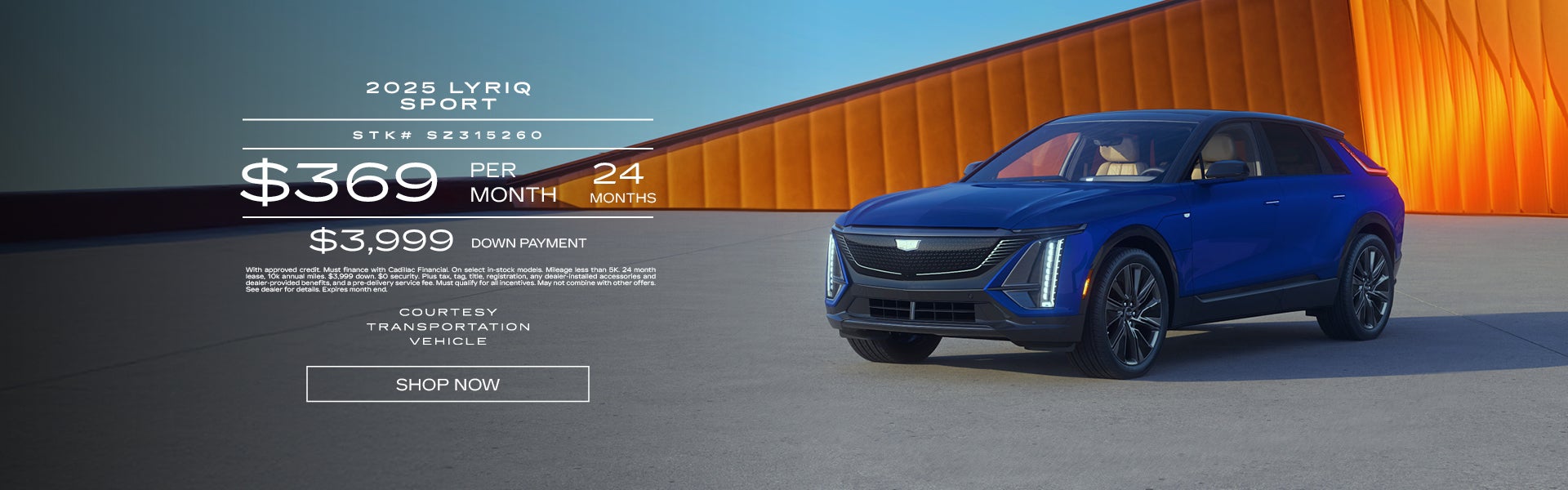 Courtesy 2025 LYRIQ Sport